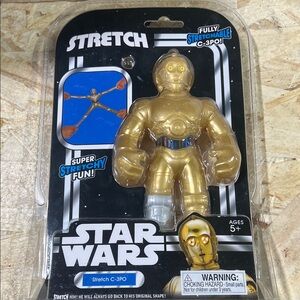 Star Wars Gold Stretchable C-3PO Toy